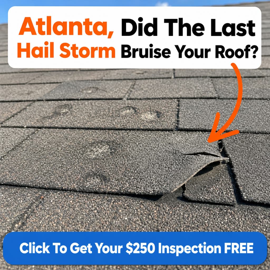 Photo callout static ad · Roofing