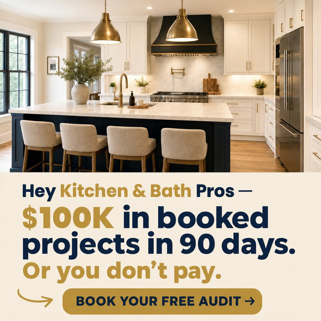 Photo with offer panel static ad · Kitchen and bath